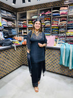 Sana- Chinon Handwork Farshi Suit
