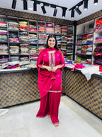 Latifa- Chinon Mirror Handwork Suit