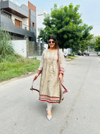 Shabnam- Silk Anarkali Suit