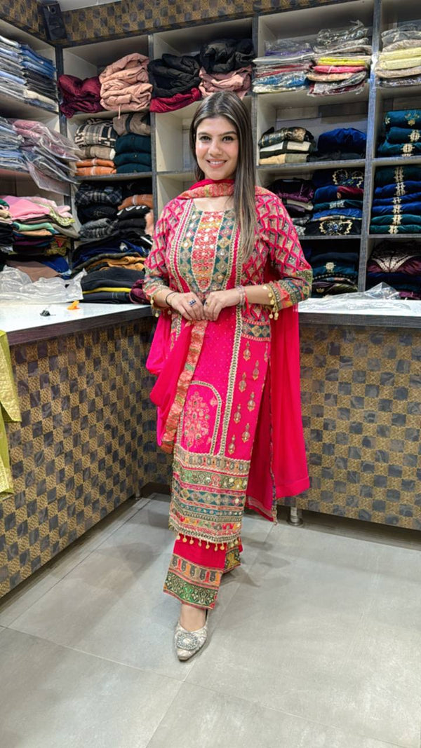 crape suit