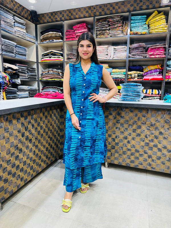 2pc dress with stylish pant