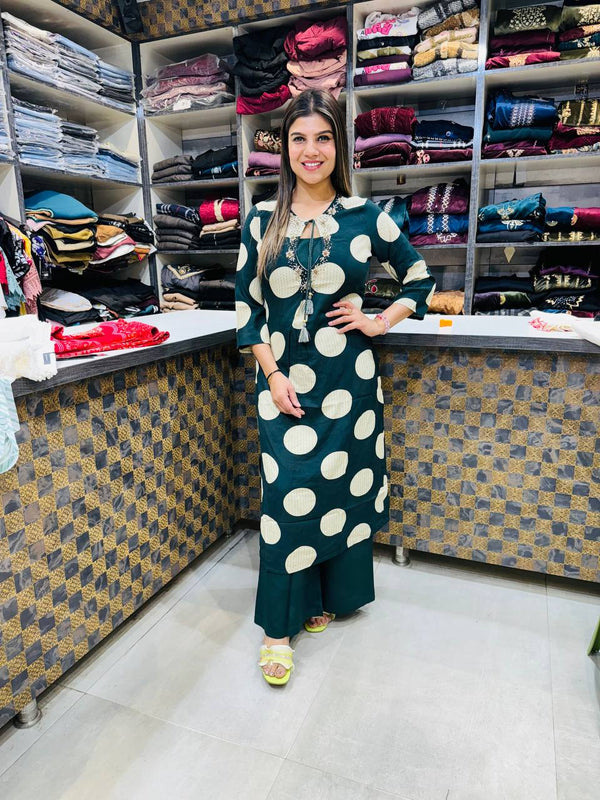 Elegant Cotton Inner Kurta Set 💖