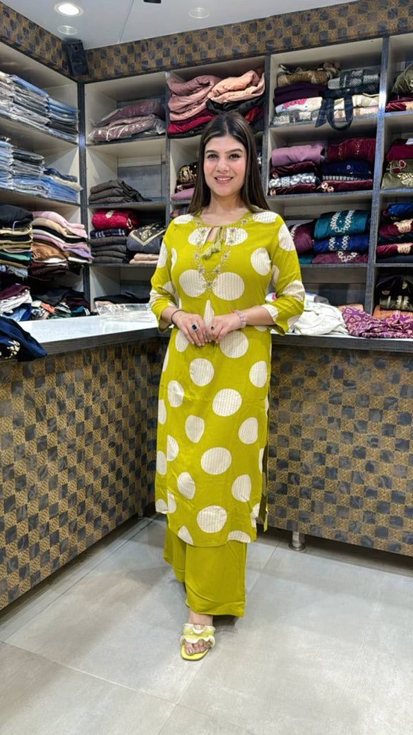 Elegant Cotton Inner Kurta Set 💖