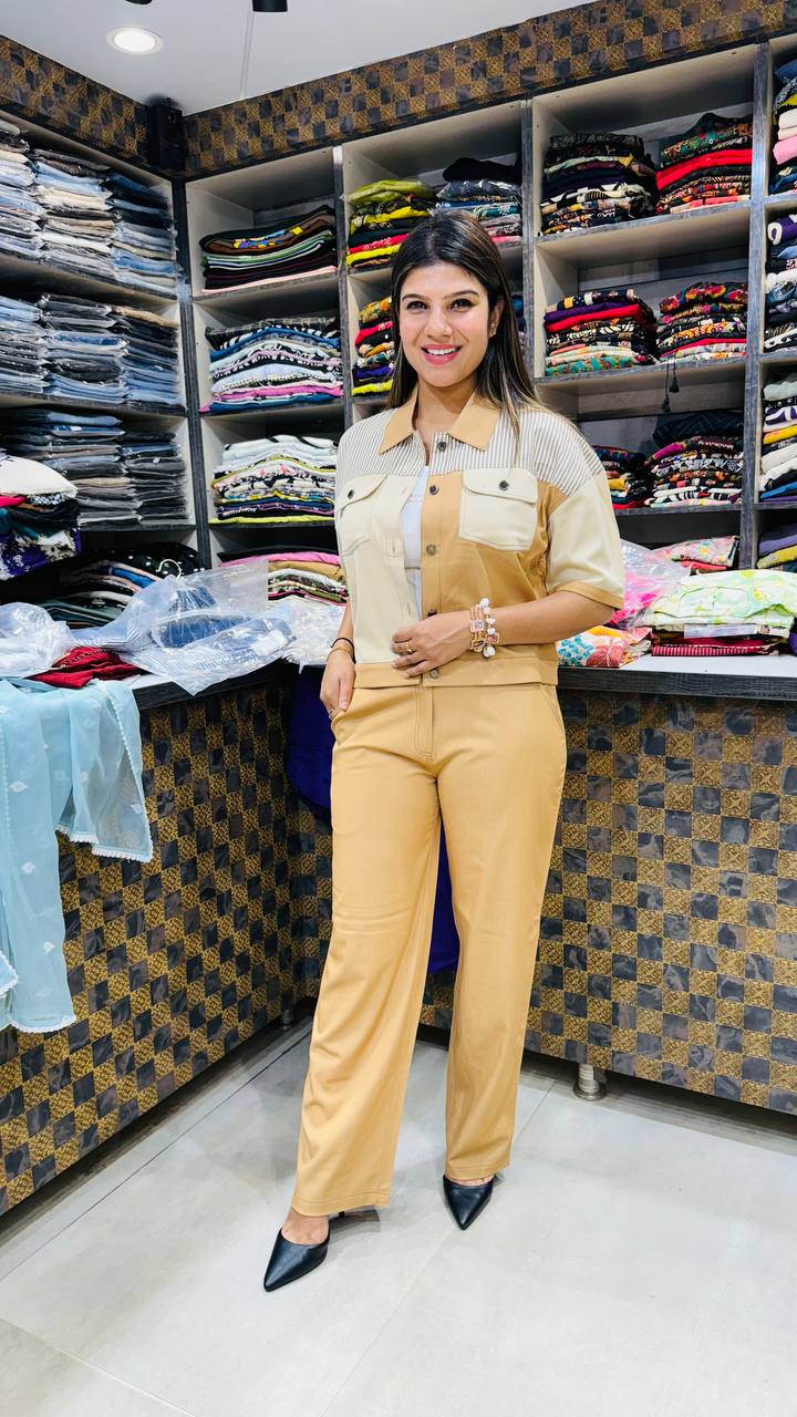 Premium Stretchable Co-ord Set ✨