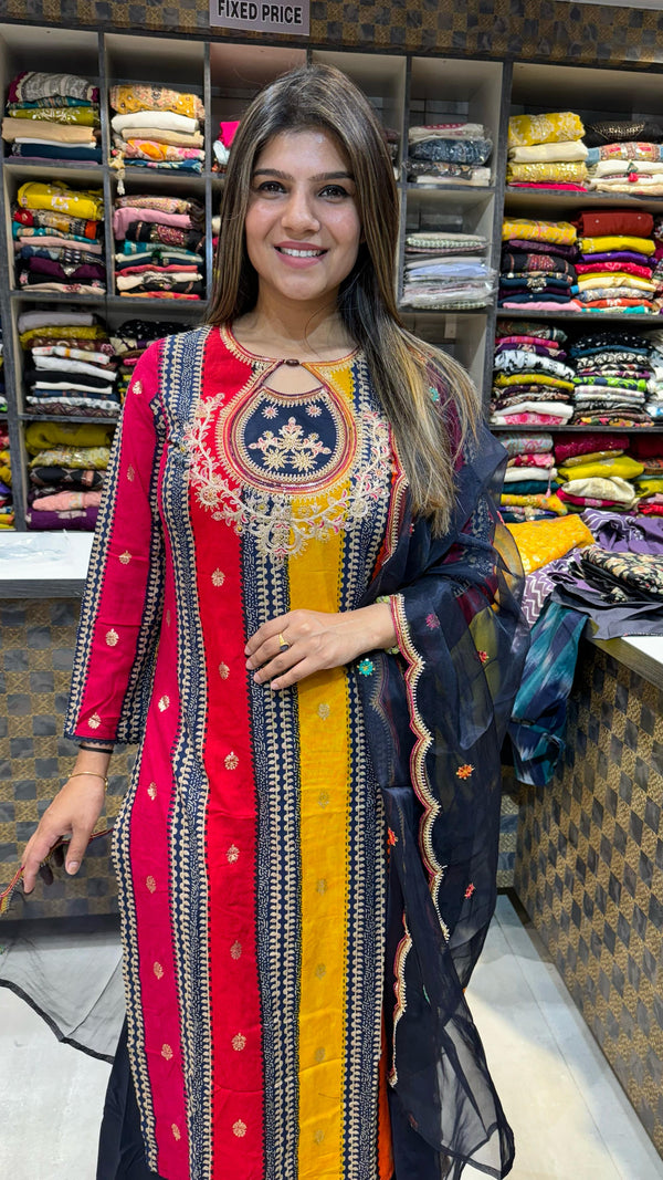 Cotton Grace – Premium Sharara Set